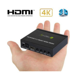 Ekstraktor audio SPDIF 5.1CH, analog 3.5mm 7.1CH HDMI 4K30Hz