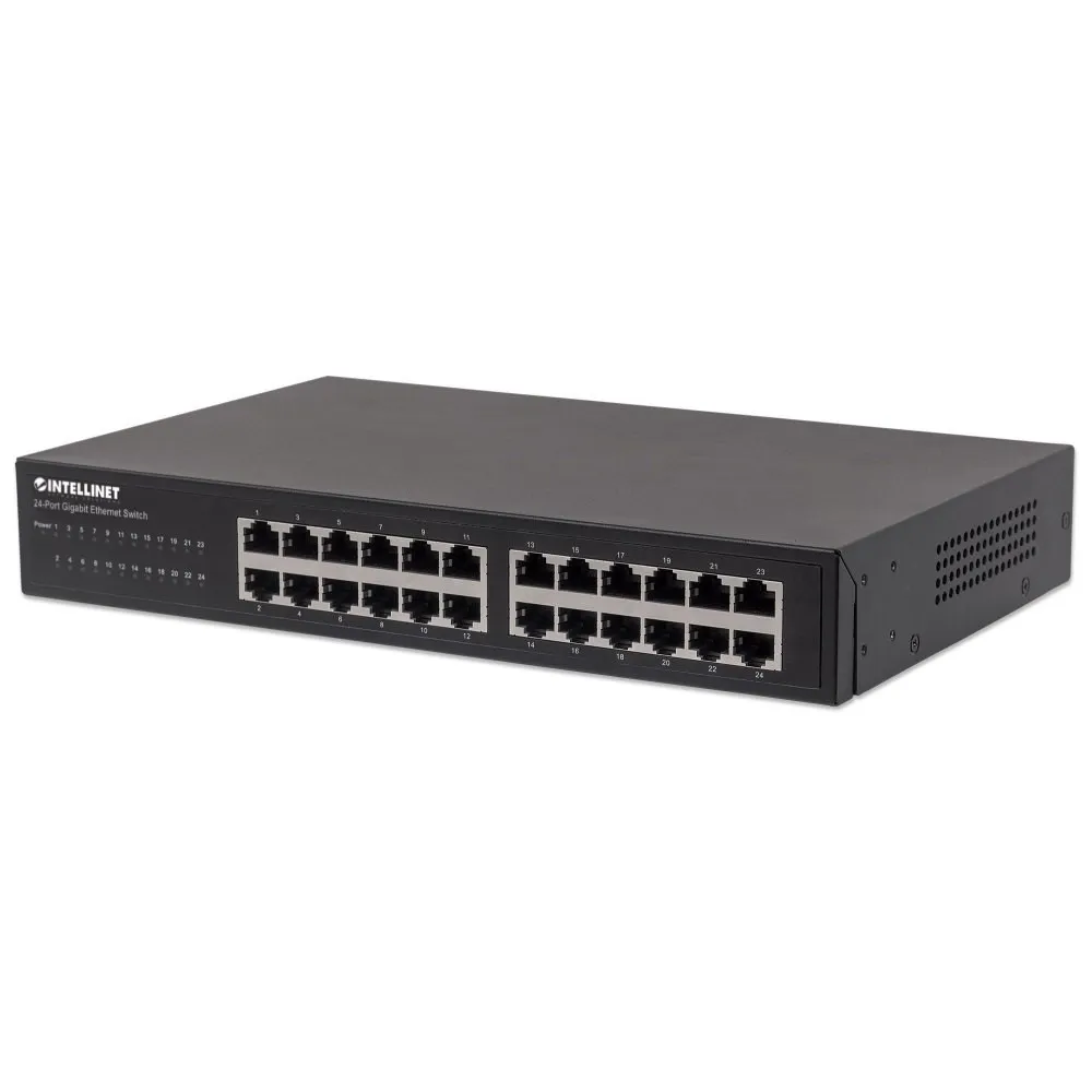 Switch giga 24PORT desk+rack