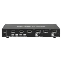 Techly 101928 Przełącznik KVM 2x1 DisplayPort/USB 4K