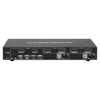Techly 101928 Przełącznik KVM 2x1 DisplayPort/USB 4K