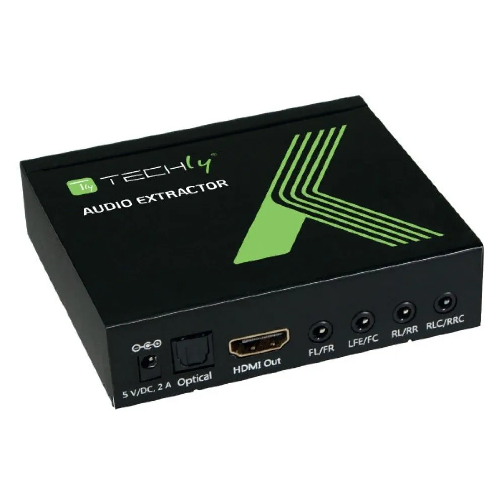 Ekstraktor audio SPDIF 5.1CH, analog 3.5mm 7.1CH HDMI 4K30Hz