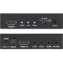 Ekstraktor audio SPDIF 5.1CH, analog 3.5mm 7.1CH HDMI 4K30Hz