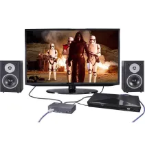 Ekstraktor audio SPDIF 5.1CH, analog 3.5mm 7.1CH HDMI 4K30Hz