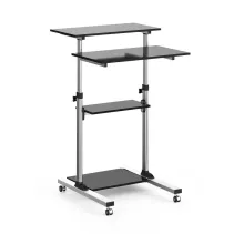 Techly 102833 Biurko 70x35cm do pracy stojącej mobilne - B2B Netinet