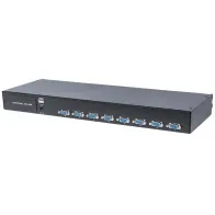 Intellinet 507776 Przełącznik KVM 8x1 VGA/USB do konsoli LCD