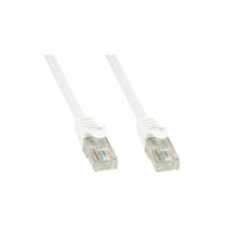 Patchcord utp 0,5M C6 biały