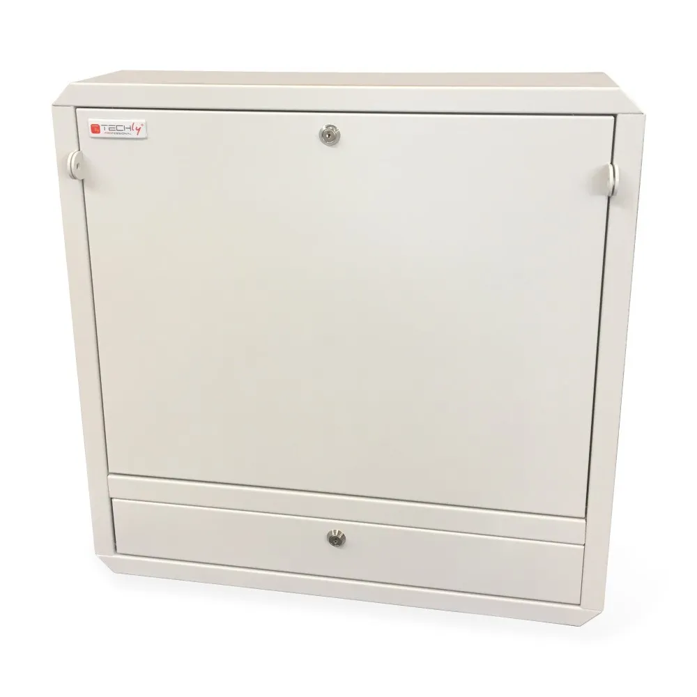 Techly 103106 Szafa wisząca na laptopa 19" zamykana