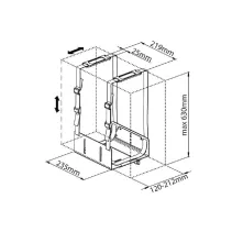 Uchwyt do komputera boczny