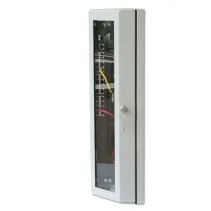 Szafa wisząca 3U płaska szara