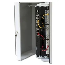 Szafa wisząca 3U płaska szara