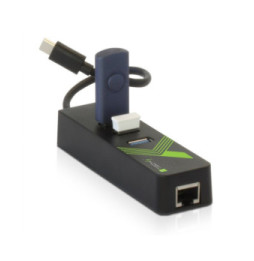 Karta sieciowa/adapter USB-C na RJ45 Gigabit, hub 3x USB 3.0