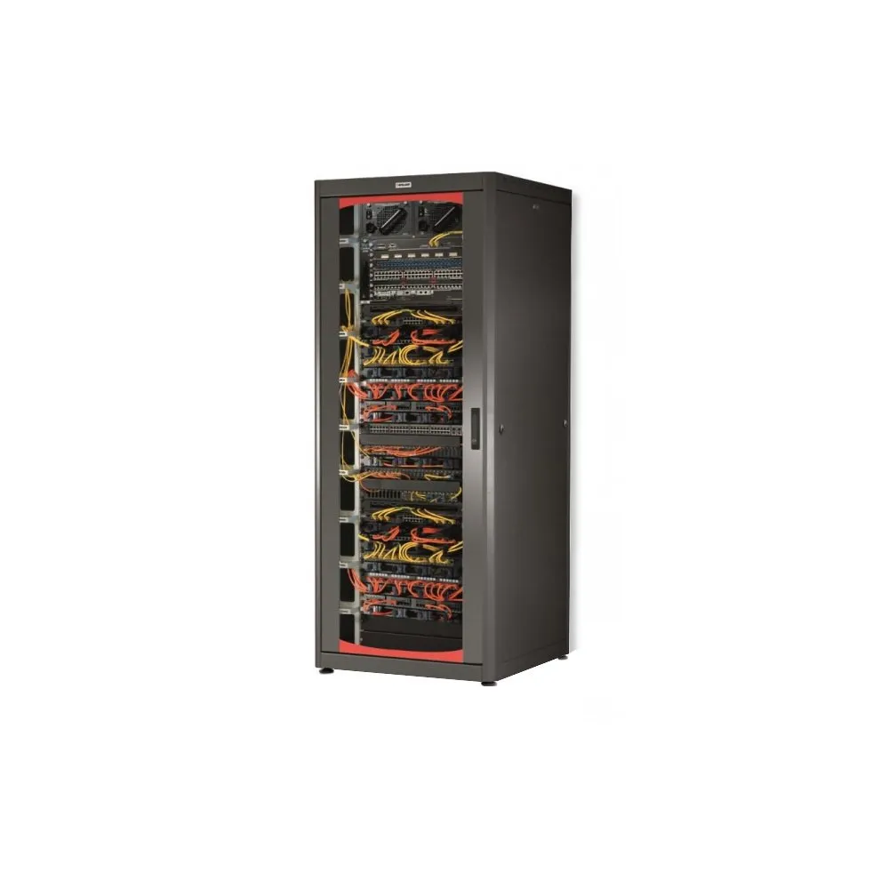 Szafa stojąca złożona 20U 600x600 rack 19 drzwi szklane