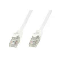 Patchcord Cat6 UTP 5M 100% Cu biały