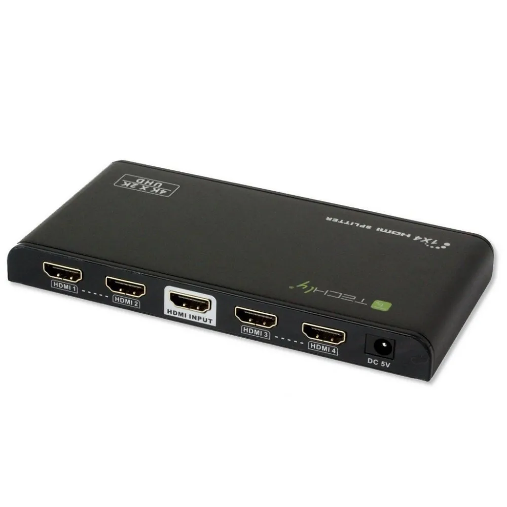 Techly 028245 Splitter 1x4 HDMI 2.0 4K*60Hz aktywny EDID