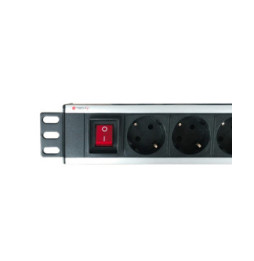 Listwa zasilająca 19' 1.5U X8 - gniazda Schuko