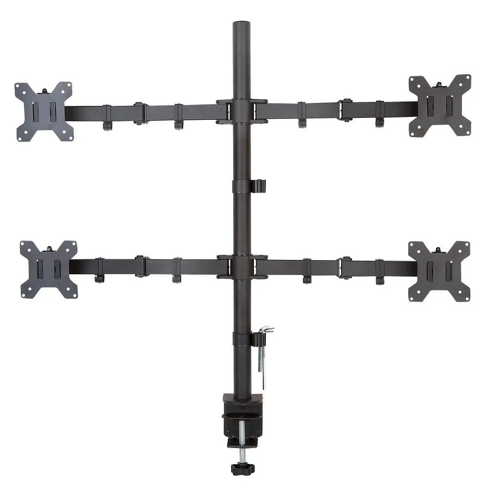 Techly 027521 Uchwyt na 4 monitory 13-27" obrotowy - B2B Netinet