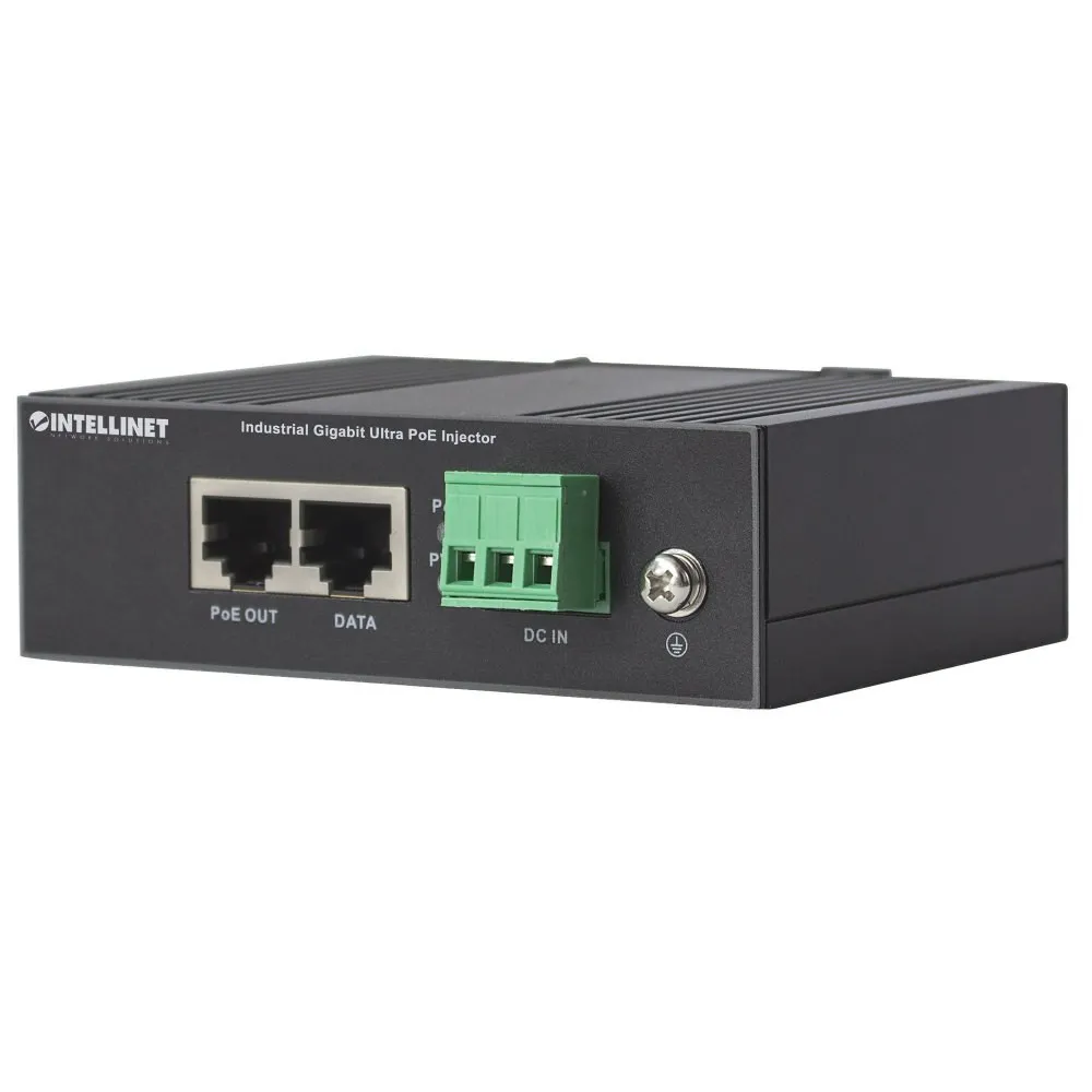 Zasilacz Ultra PoE Gigabit, 1x RJ45 60W, przemysłowy, DIN
