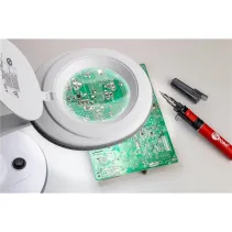 Lupa stojąca 100mm 1,7x podświetlenie LED 450lm