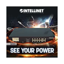 Switch giga 8X POE+2X upl lcd