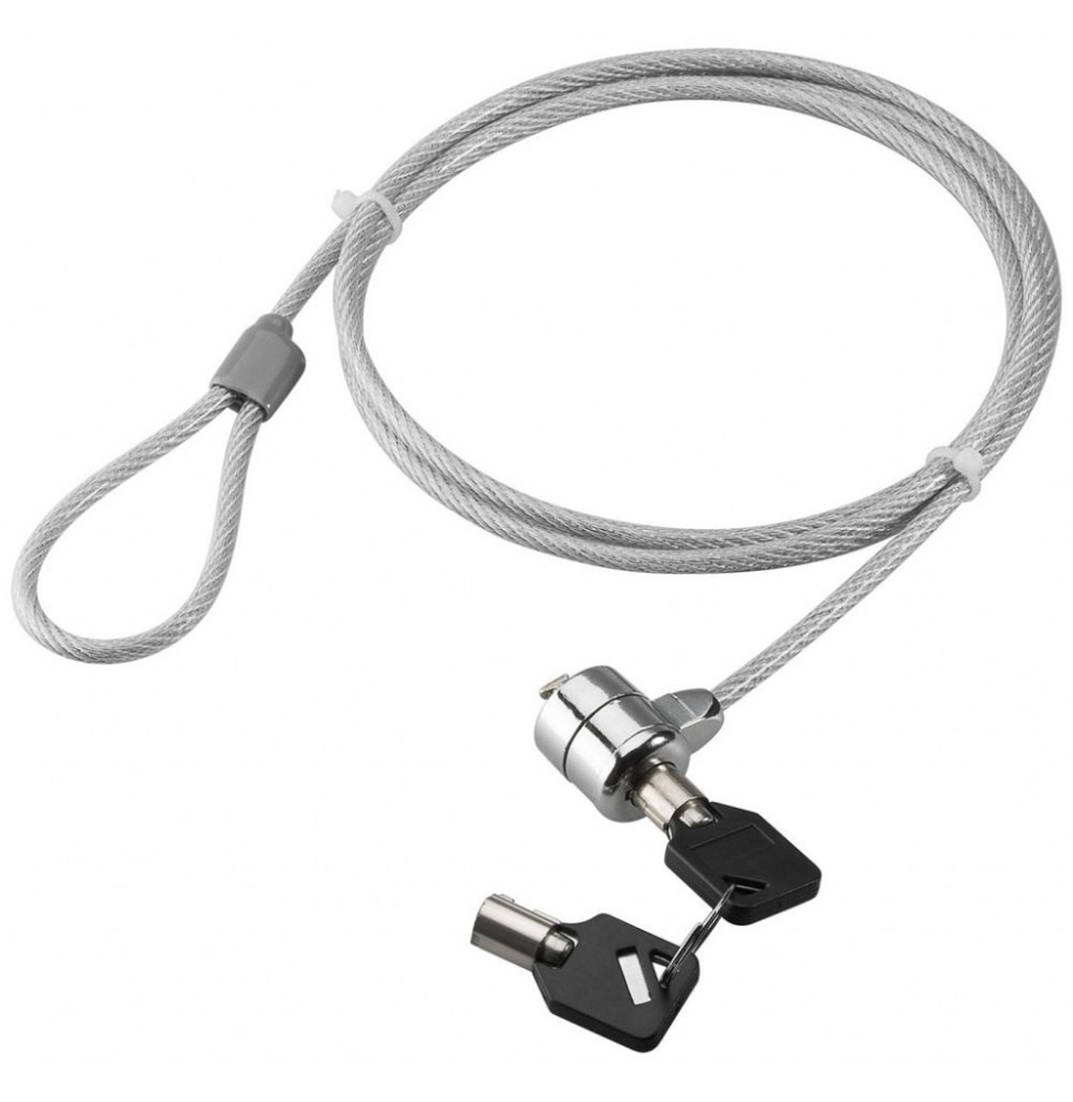 Techly 106060 Linka zabezpieczająca do laptopa K-Slot 1.4m