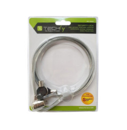 Techly 106060 Linka zabezpieczająca do laptopa K-Slot 1.4m