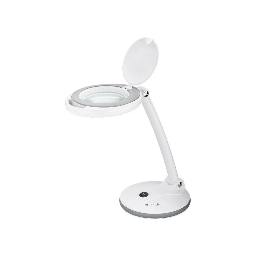 Lupa stojąca 100mm 1,7x podświetlenie LED 80-400lm