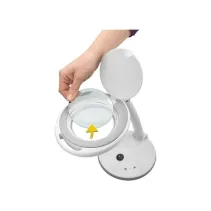 Lupa stojąca 100mm 1,7x podświetlenie LED 80-400lm