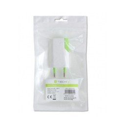 Techly 100044 Sieciowa ładowarka USB 5V 1A 5W slim