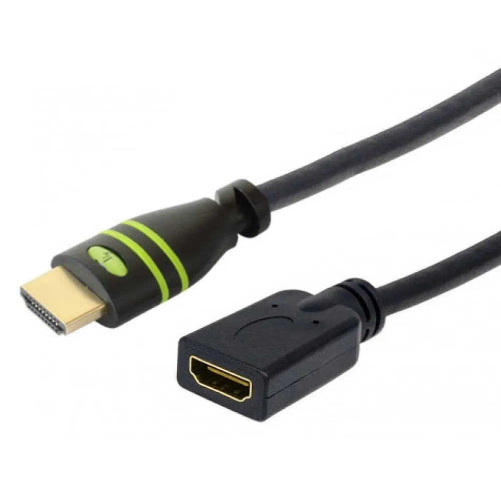 Kabel HDMI na HDMI 4K60Hz M/F 1.8m