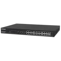 Switch zarządzalny 24x RJ45 Gigabit PoE+ 430W, 4x SFP