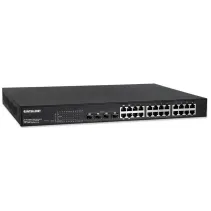 Switch zarządzalny 24x RJ45 Gigabit PoE+ 430W, 4x SFP
