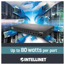 Switch giga 8PORT poe led