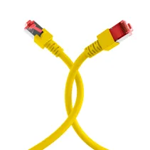 Patchcord Cat6 SFTP 2M 100% Cu żółty