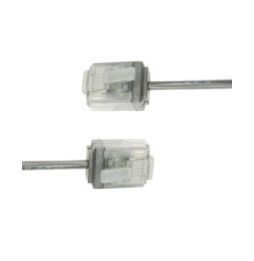 Patchcord utp 2M C6 slim szary