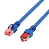 Patchcord Cat6 SFTP 2M 100% Cu niebieski