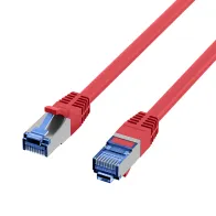 Patchcord Cat6a/Cat7 SFTP 0,15M 100% Cu czerwony