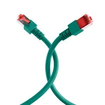 Patchcord Cat6 SFTP 1M 100% Cu zielony