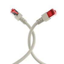 Patchcord Cat6 SFTP 1,5M 100% Cu szary