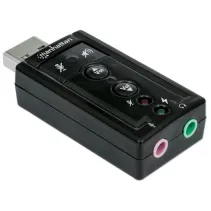 Adapter A/V USB 2.0 karta dźwiękowa 3D 7.1 audio