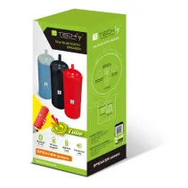 Głośnik Bluetooth MP3 USB, MicroSD, Radio FM, 10W, szary