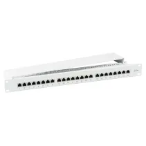Patch panel 24 stp C5 1U szar