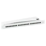 Patch panel 24 stp C5 1U szar