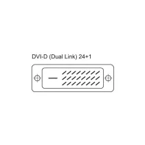 Kabel DVI-D Dual na DVI-D Dual M/M 3m