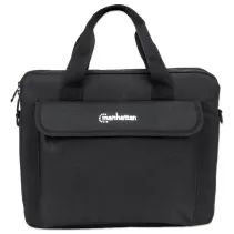 Manhattan London 439909 Lekka torba na laptopa 17.3" czarna