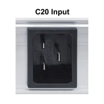 Listwa zasilająca 19" 1U, 8x C19, kabel odł. 2m C19-in/Schuko-out