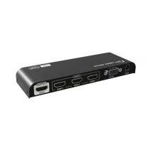 Techly 104929 Switch 3x1 HDMI 4K*60Hz HDR z pilotem IR