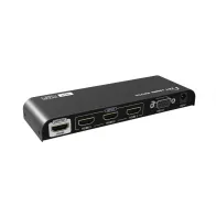 Techly 104929 Switch 3x1 HDMI 4K*60Hz HDR z pilotem IR