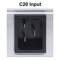 Listwa zasilająca 19" 1U, 8x C13, kabel odł. 2m C19-in/Schuko-out, włącznik