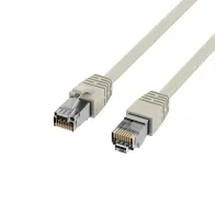 Patchcord Cat8 SFTP 1M 100% Cu  szary