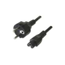 Kabel zasilania PC Schuko na C5 ( koniczynka 3P) 1m